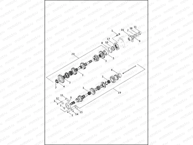 TRANSMISSION GEARS