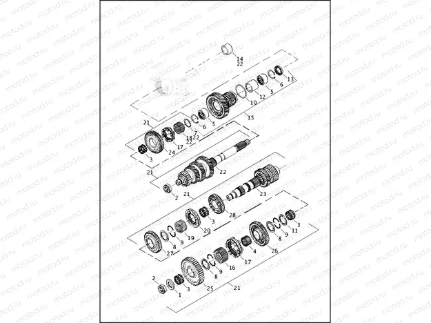 TRANSMISSION GEARS