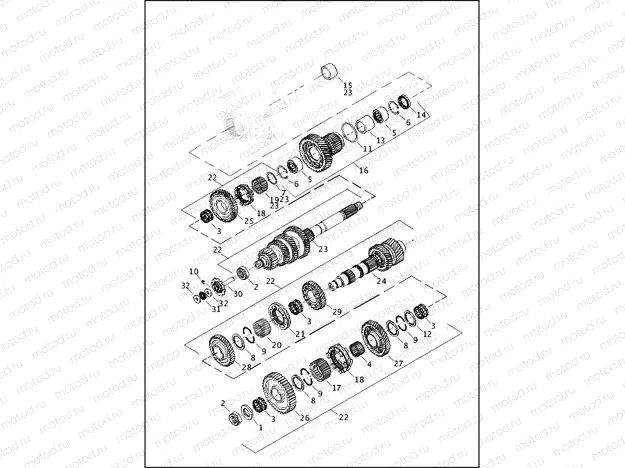 TRANSMISSION GEARS