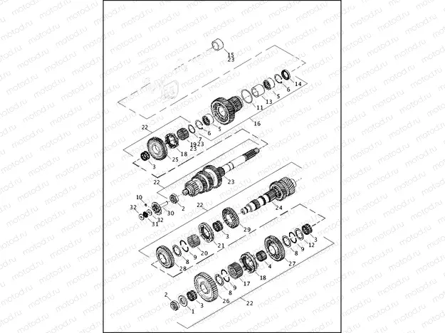 TRANSMISSION GEARS