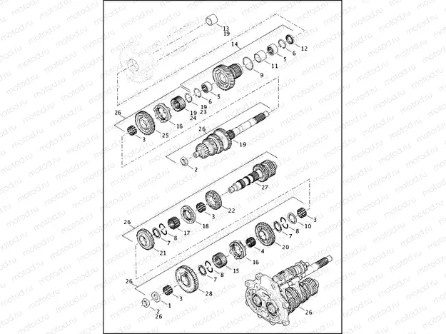TRANSMISSION GEARS