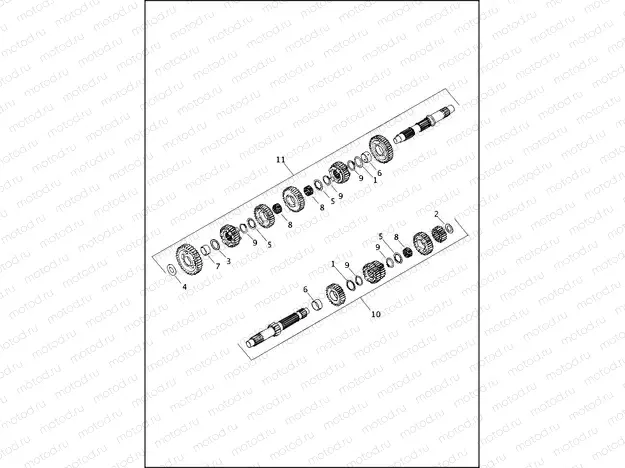 TRANSMISSION GEARS