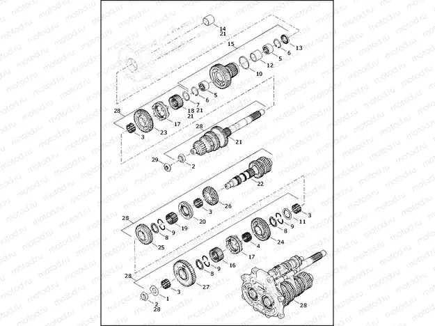TRANSMISSION GEARS