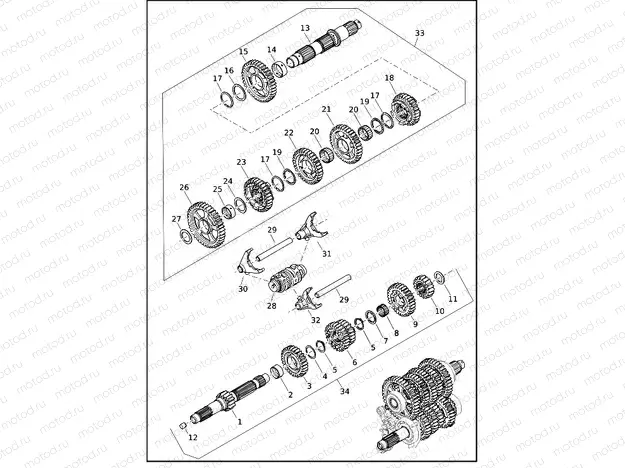 TRANSMISSION GEARS