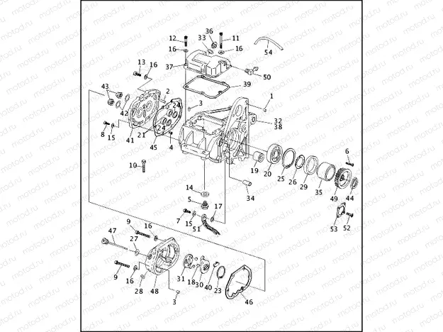 TRANSMISSION HOUSING (1 OF 2)
