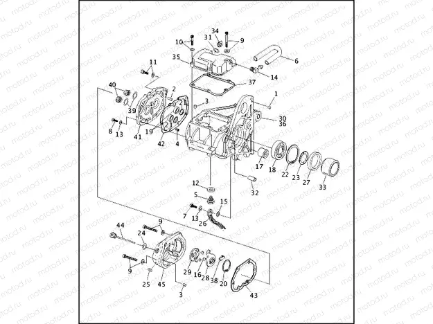 TRANSMISSION HOUSING (2 OF 2)
