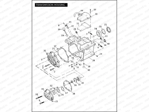TRANSMISSION HOUSING (2 OF 2)