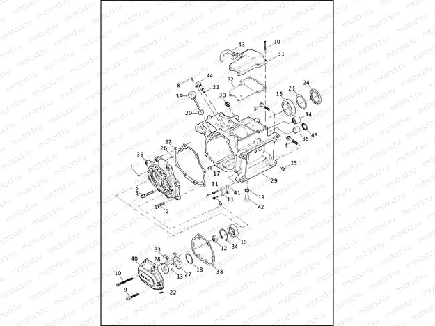 TRANSMISSION HOUSING (2 OF 2)