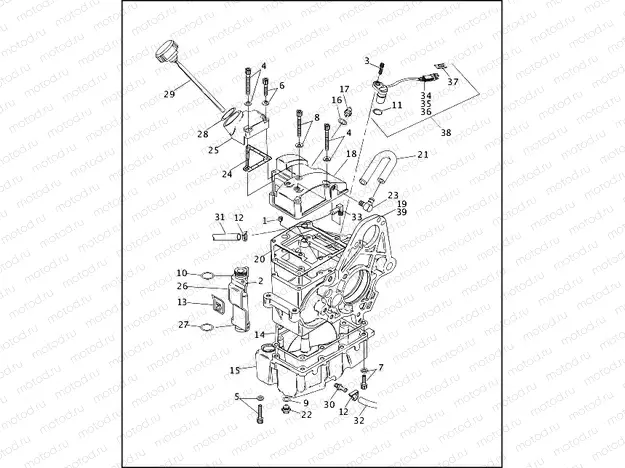TRANSMISSION HOUSING & OIL TANK