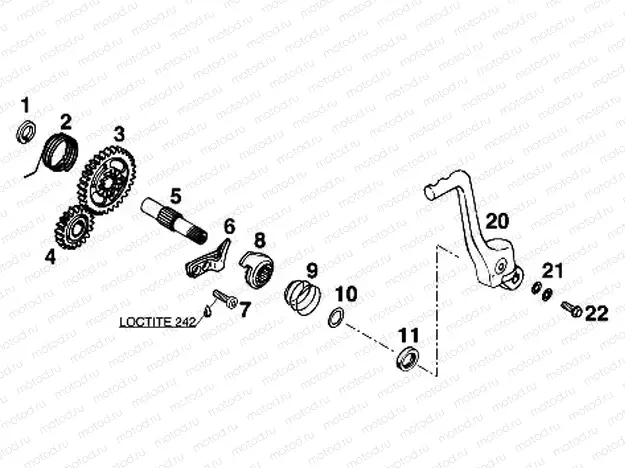 TRANSMISSION II - COUNTERSHAFT