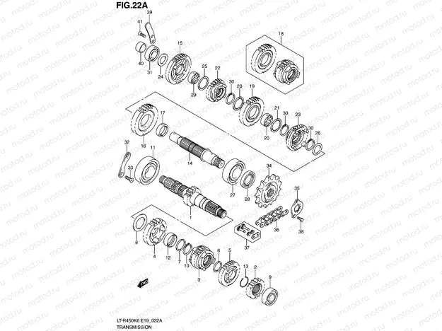 TRANSMISSION (MODEL K8/K9/L0)
