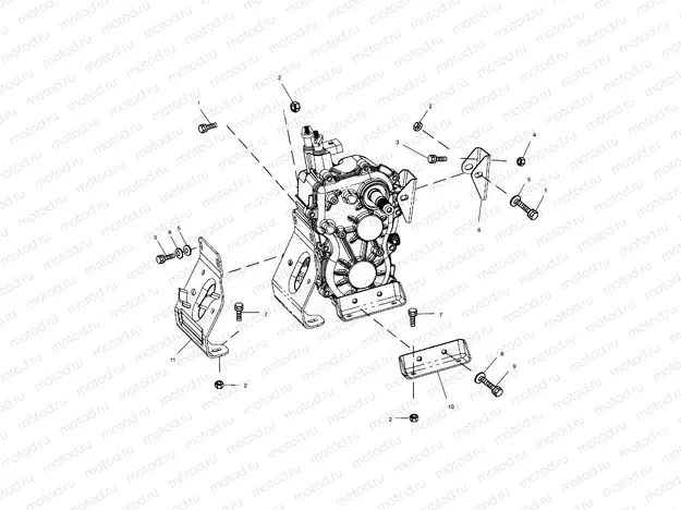 TRANSMISSION MOUNTING - A00CB32AA (4949354935C012) | TRANSMISSION MOUNTING - A00CB32AA (4949354935C012)