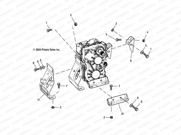 TRANSMISSION MOUNTING - A03CB32AA/FC (4994889488C09) | TRANSMISSION MOUNTING - A03CB32AA/FC (4994889488C09)