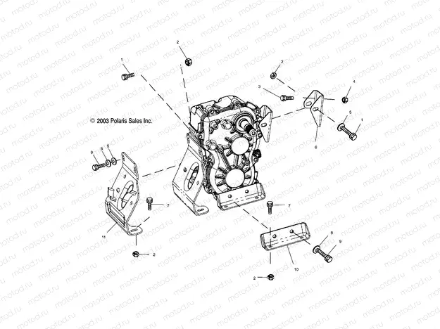 TRANSMISSION MOUNTING - A04CB32AA/FC (4986188618C09) | TRANSMISSION MOUNTING - A04CB32AA/FC (4986188618C09)