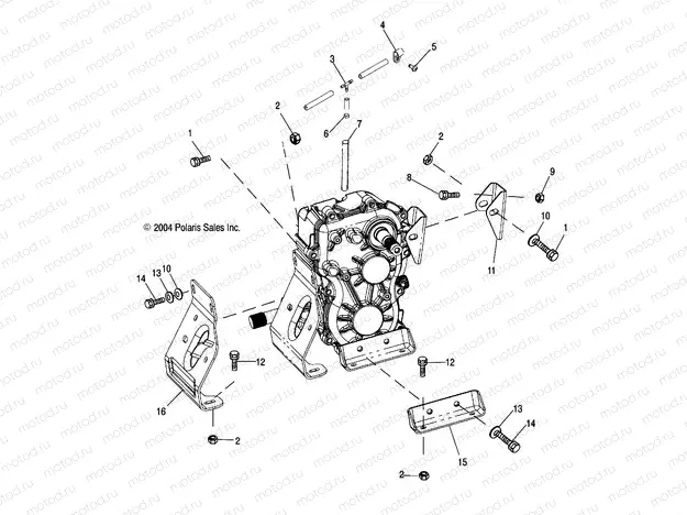 TRANSMISSION MOUNTING - A04CD32AA/AB/AC/FB (4994909490C13) | TRANSMISSION MOUNTING - A04CD32AA/AB/AC/FB (4994909490C13)