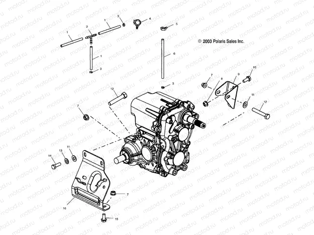 TRANSMISSION MOUNTING - A04CH68AC/AF/AH/AJ/AT/AV (4986128612C12) | TRANSMISSION MOUNTING - A04CH68AC/AF/AH/AJ/AT/AV (4986128612C12)