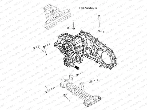 TRANSMISSION MOUNTING - A06LB27FA/LD27FB (4999206689920668C12) | TRANSMISSION MOUNTING - A06LB27FA/LD27FB (4999206689920668C12)