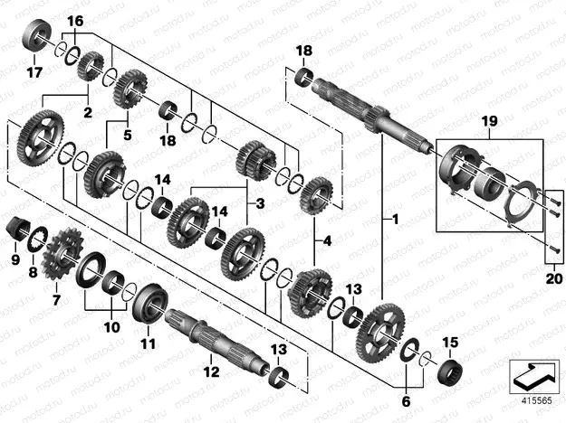 TRANSMISSION SHAFTS