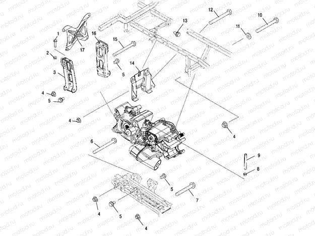 TRANSMISSION | TRANSMISSION, MOUNTING - A07TH76AU/TN76AF/AL/AU (4999204069920406D03)