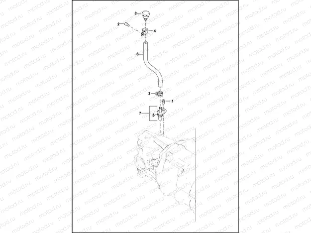 TRANSMISSION VENT TUBE