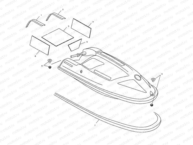 TRIM and BUMPER - W035402DA (4981108110A03) | TRIM and BUMPER - W035402DA (4981108110A03)