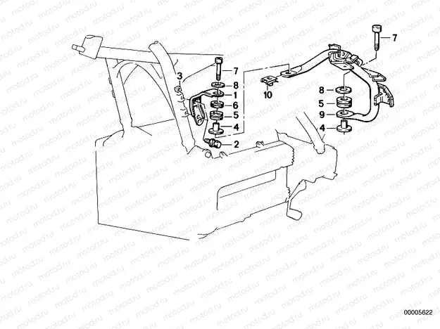 Trim panel bracket