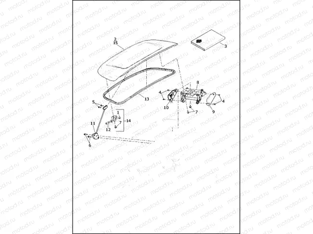 TRUNK DOOR - FLRT