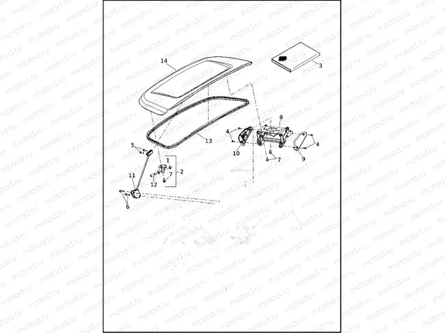 TRUNK DOOR - FLRT