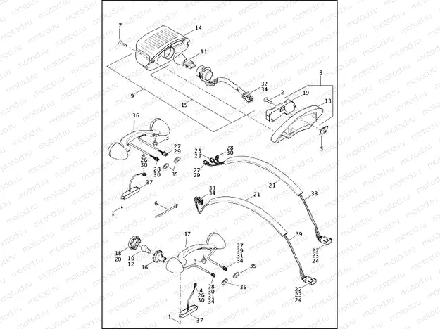 TURN SIGNALS, REAR