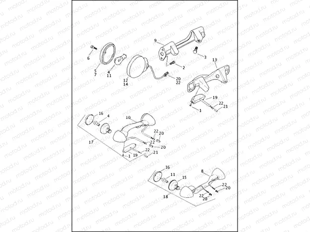 TURN SIGNALS, REAR