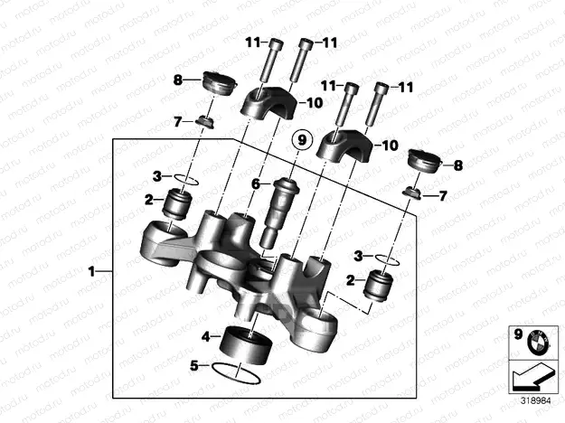 UPPER FORK CROSS BRACE