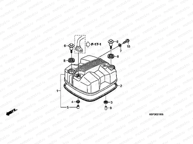 VALVE COVER E-1 (CBF1505 / M5 / 6 / M6)