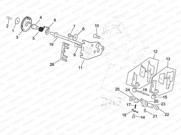 Valves assembly I