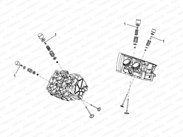 Valves pads