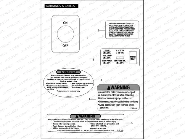 WARNINGS & LABELS