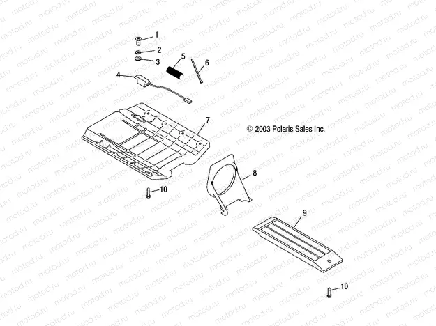 WATER INLET - W045303CA/IA (4990539053B03) | WATER INLET - W045303CA/IA (4990539053B03)