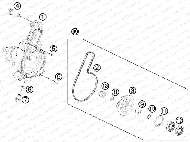 WATER PUMP