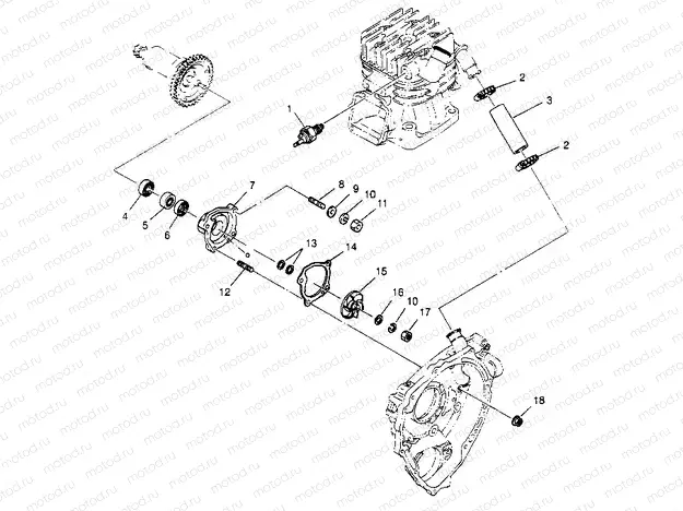 WATER PUMP  4X4 400L W948140 (4926772677C014) | WATER PUMP  4X4 400L W948140 (4926772677C014)