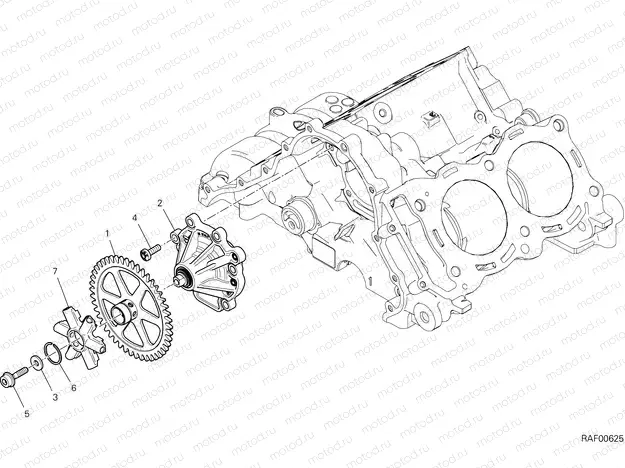 WATER PUMP [MOD:PANV4 R]