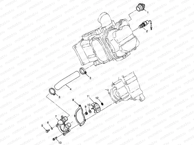 WATER PUMP - S98AE50E (4946394639d014) | WATER PUMP - S98AE50E (4946394639d014)