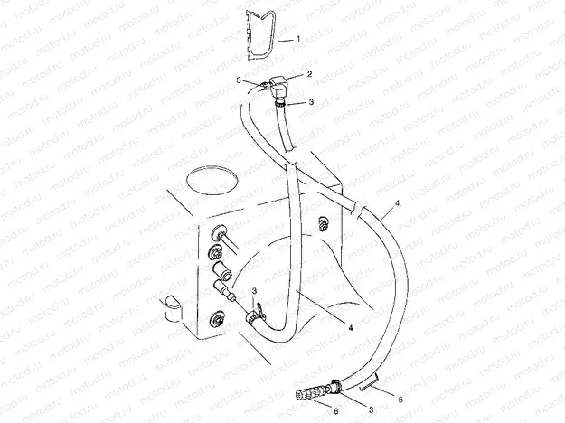WATER SIPHON - B974978 (4941254125c001) | WATER SIPHON - B974978 (4941254125c001)