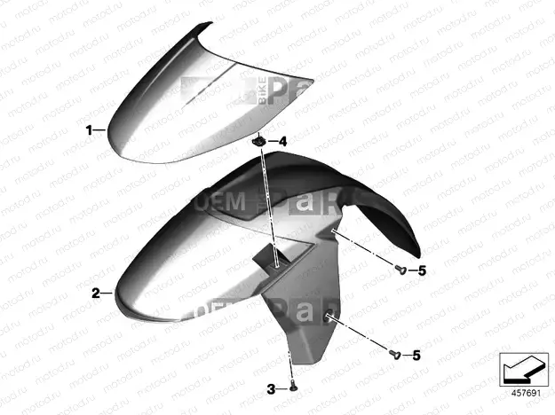 WHEEL COVER, FRONT