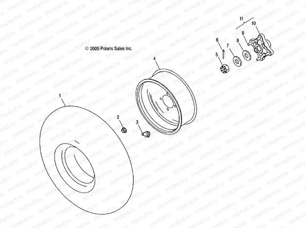 WHEEL | WHEEL, REAR - A07GJ50AA/AB/AC (4999201849920184B05)