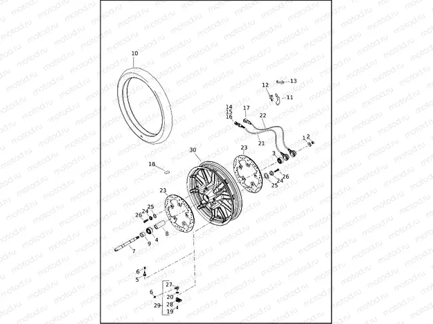 WHEELS, FRONT (2 OF 2)