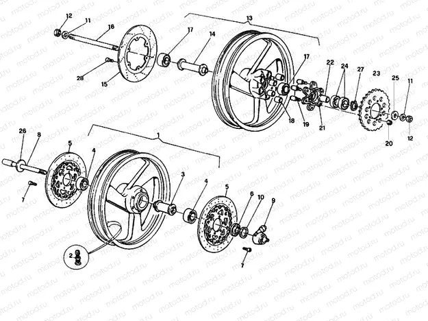 WHEELS » FRONT WHEEL