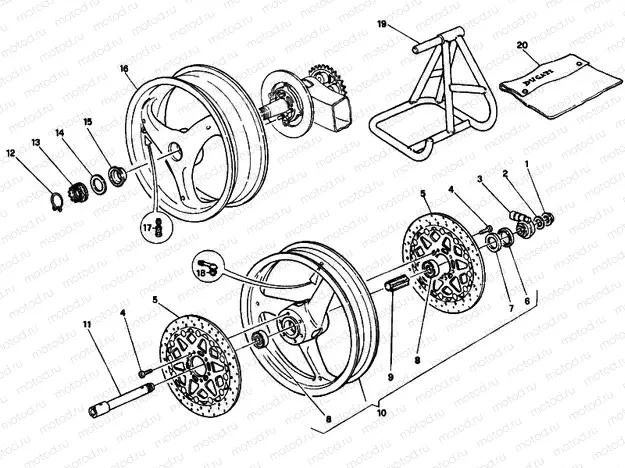 WHEELS » FRONT WHEEL