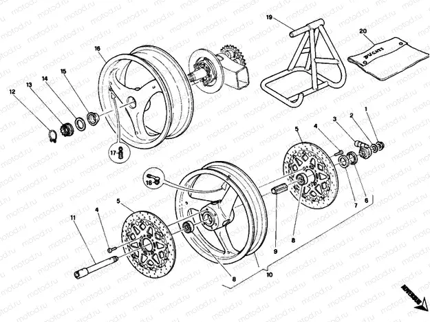 WHEELS » FRONT WHEEL