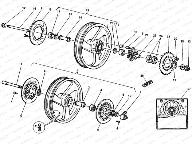WHEELS » FRONT WHEEL