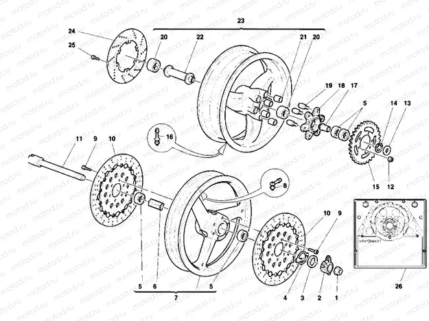 WHEELS » FRONT WHEEL