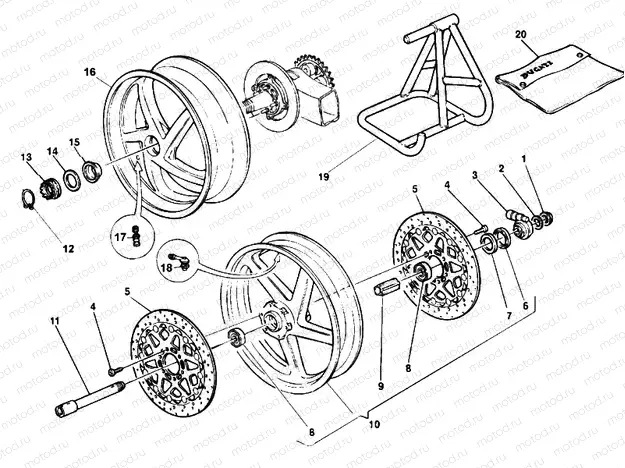 WHEELS » FRONT WHEEL